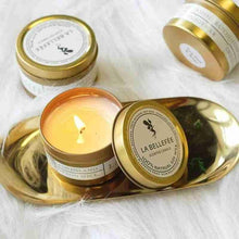 Load image into Gallery viewer, Natural Soy Wax Scented Tin Candle Aromatherapy Candles Scented Candles Gift Set for Women Soy Candle Portable Travel Tin Candles For Stress Relief Wedding Gift Festival Party Home Decoration Scented Soy Candles

