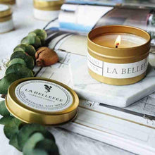 Load image into Gallery viewer, Natural Soy Wax Scented Tin Candle Aromatherapy Candles Scented Candles Gift Set for Women Soy Candle Portable Travel Tin Candles For Stress Relief Wedding Gift Festival Party Home Decoration Scented Soy Candles
