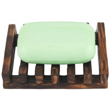 Load image into Gallery viewer, Natural Wooden Soap Dish Wood Soap Tray Holder Storage Soap Rack Plate Box Container For Bath Shower Plate Bathroom Wooden Soap Dish Soap Saver Holder Soap Tray for Bathroom Shower Rectangular Sink Drainer Hand Craft for Soap Sponges And More
