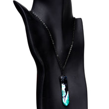 Load image into Gallery viewer, Handcrafted Intricate Natural Agate Stone Chain Necklace
