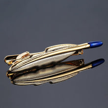 将图片加载到图库查看器，Necktie Tie Clip Feather Mustache Tie Clip Quality Men Unique Tie Clip Glasses Scissors Necktie Pin Beautiful Designs Necktie Clip Tie Clip Men Luxury Vintage Tie Clips

