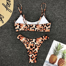 Load image into Gallery viewer, Neon Yellow Green Swimsuit Women Push Up Padded Micro Bikini Summer Beach Bathing Suit Beach Swimwear  Women's Scoop Neck Cut Out Front Lace Up Back High Cut One Piece Swimsuit
