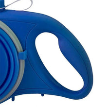 Load image into Gallery viewer, New 3 IN 1 Multifunctional Colorful Pet Leash With Built-in Water Bottle Bowl And Waste Bag Dispenser Modern Design For All Pets
