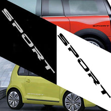 将图片加载到图库查看器，New 4 Pcs Car Sticker Sports Font Car Body Sticker Auto Door Rims Wheel Hub Racing Decal Exterior Accessories Auto Products Sport Reflect Light Car Decal Sticker Wheels Rims Racing Car Sticker Emblem Logo Car Door Rims Wheel Hub Decal Auto Accessories
