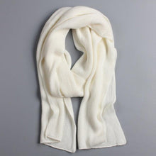 将图片加载到图库查看器，NEW Arrived Men's Fashion Winter Soft Long Thick Warm Scarf Lightweight Knit Spring Unisex Soft Scarves Size Elegant Male Cashmere Neckerchief Warmer Scarves For Men Women
