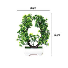 Load image into Gallery viewer, New Artificial Plants Pine Bonsai Potted  Decorative Green Small Trees Fake Flowers Ornament For Home Garden Decoration
