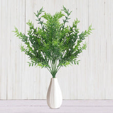 Load image into Gallery viewer, New Artificial Shrubs Boston Fern Grass Fake Green Bushes Indoor Outdoor UV Resistant Indoor Outside For Home Garden Porch Window Décor
