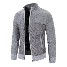 将图片加载到图库查看器，New Autumn Winter Jacket Men Warm Casual Slim Fit Fleece Jacket Elegant Jackets For Men Warm Soft Sweater Solid Jackets Casual Business Men Clothing Lightweight Hooded Jackets
