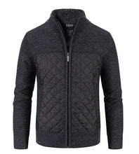 将图片加载到图库查看器，New Autumn Winter Jacket Men Warm Casual Slim Fit Fleece Jacket Elegant Jackets For Men Warm Soft Sweater Solid Jackets Casual Business Men Clothing Lightweight Hooded Jackets
