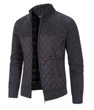 将图片加载到图库查看器，New Autumn Winter Jacket Men Warm Casual Slim Fit Fleece Jacket Elegant Jackets For Men Warm Soft Sweater Solid Jackets Casual Business Men Clothing Lightweight Hooded Jackets
