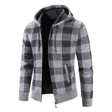 将图片加载到图库查看器，New Autumn Winter Jacket Men Warm Casual Slim Fit Fleece Jacket Elegant Jackets For Men Warm Soft Sweater Solid Jackets Casual Business Men Clothing Lightweight Hooded Jackets
