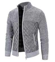 将图片加载到图库查看器，New Autumn Winter Jacket Men Warm Casual Slim Fit Fleece Jacket Elegant Jackets For Men Warm Soft Sweater Solid Jackets Casual Business Men Clothing Lightweight Hooded Jackets
