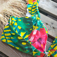 将图片加载到图库查看器，New Bikini Set Women Solid Female Cut Bikinis Swimwear Push Up Swimsuit Bath Suit Women's Bikini Padded Cutout Strappy Halter Swimsuits Two Piece Bathing Suits
