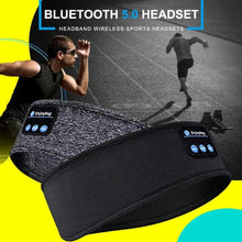 Load image into Gallery viewer, New  Bluetooth Wireless Headphones Sports Headband Soft Elastic Comfortable Headphones For Sleep Music Headset Speakers
