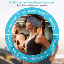 Load image into Gallery viewer, New  Bluetooth Wireless Headphones Sports Headband Soft Elastic Comfortable Headphones For Sleep Music Headset Speakers
