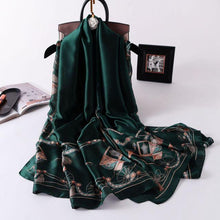 Load image into Gallery viewer, New Brand Designer Luxury  Winter Long Silk Scarf Shawls Wraps Print Cotton Scarf Stylish Head Wraps Scarves Hijabs Neck Scarves Lady Hijab For Female
