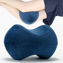 Load image into Gallery viewer, New Brand Memory Foam Knee Pillow Orthopedic Leg Pillow Bed Cushion Support Pain Relief Protect Knee Legs Orthopedic Knee Pillow for Sciatica Relief Back Pain Leg Pain Pregnancy Hip Joint Pain Soothing Pain Relief for Sciatica Back Hips Knees Joints
