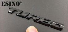 Load image into Gallery viewer, New Car Styling Car Turbo Boost Loading Boosting 3D Metal Chrome Zinc Alloy 3D Emblem Badge Sticker Decal  3D Metal Turbo Car Truck Door Body Side Fender Rear Trunk Adhesive Emblem Badge Decals Auto Accessory
