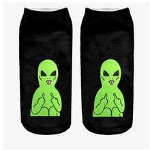 将图片加载到图库查看器，New Cartoon Cat Socks 3D Print Art Funny Socks Women Cute Low Cut Ankle Socks Made o Pure Cotton Short Socks Trending Fashion Short Ankle Socks For Men And Women
