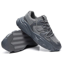 Load image into Gallery viewer, New Casual Men's Sports Shoes Fashion Wear-Resistant Mesh Breathable Basketball Sport Shoes Lace-up Comfortable Shock Cushioning Running Gym Sports Walkking Non Slip Sneakers
