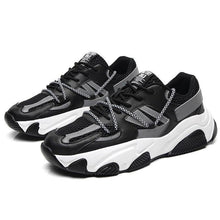 Load image into Gallery viewer, New Casual Men's Sports Shoes Fashion Wear-Resistant Mesh Breathable Basketball Sport Shoes Lace-up Comfortable Shock Cushioning Running Gym Sports Walkking Non Slip Sneakers
