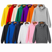 Load image into Gallery viewer, New Casual Yellow Green Pink Purple Orange  Hoodies Hip Hop Street wear Sweatshirts For Women For Winter Mens Fleece Hoodie Pullover Hooded Sweatshirt Long Sleeve Hoodie

