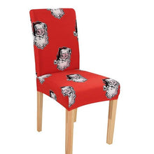 Load image into Gallery viewer, New Chair Covers Spandex Stretch Chair Covers Dining Slipcover Decorative Chair Cover floral For Kitchen Wedding Banquet Hotel Stretch Armless Chair Slipcover for Dining Room Seat Cushion, Spandex Kitchen Parson Chair Protector Cover, Removable &amp; Washable
