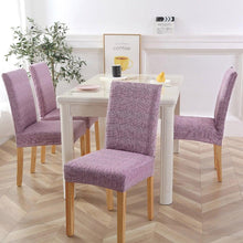 Load image into Gallery viewer, New Chair Covers Spandex Stretch Chair Covers Dining Slipcover Decorative Chair Cover floral For Kitchen Wedding Banquet Hotel Stretch Armless Chair Slipcover for Dining Room Seat Cushion, Spandex Kitchen Parson Chair Protector Cover, Removable &amp; Washable
