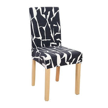 Load image into Gallery viewer, New Chair Covers Spandex Stretch Chair Covers Dining Slipcover Decorative Chair Cover floral For Kitchen Wedding Banquet Hotel Stretch Armless Chair Slipcover for Dining Room Seat Cushion, Spandex Kitchen Parson Chair Protector Cover, Removable &amp; Washable
