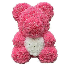 Load image into Gallery viewer, New Charming Diamond Rose Bears 40cm Artificial Flower Teddy Bears For Valentins's Day Mother's Day Birthday Gifts
