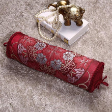 Load image into Gallery viewer, New Classical Luxury Cylindrical Cotton And Linen Pillow Roll Cushion Sofa Throw Polyester Cotton Linen Pillowcase Sofa Cushion Cover Backrest Home Chair Modern Colorful Design 15X50CM
