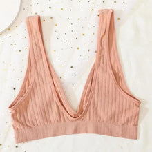 Load image into Gallery viewer, New Comfortable Seamless Sports Bras For Women And Girls Top Female Brassiere Deep V Sexy Women's Underwear Backless
