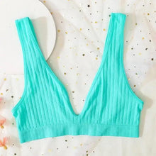 Load image into Gallery viewer, New Comfortable Seamless Sports Bras For Women And Girls Top Female Brassiere Deep V Sexy Women's Underwear Backless
