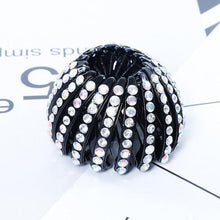 Load image into Gallery viewer, New Crystal Bird Nest Ponytail Holder Fair Crab Claw Clip Hairpin Rhinestone for Women Girls Accessories Barrettes Headwear Gorgeous Hair Accessories For Women

