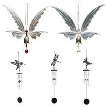 Load image into Gallery viewer, New Crystal Guardian Angel Wing Sun Catcher Angel Crystal Prism Pendant Sun Catcher Windows Outdoor Garden Hanging Decor Gifts Rainbow Collection With Crystal Wind Chimes For Home Garden Hanging Decoration
