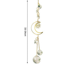 Load image into Gallery viewer, New Crystal Guardian Angel Wing Sun Catcher Angel Crystal Prism Pendant Sun Catcher Windows Outdoor Garden Hanging Decor Gifts Rainbow Collection With Crystal Wind Chimes For Home Garden Hanging Decoration
