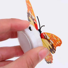 Load image into Gallery viewer, New Dazzling Colorful Luminous Butterfly LED Night Light Wedding Decorative Lamp Stickers Children Small Gifts TOYS game Battery Operated
