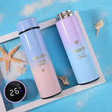 Load image into Gallery viewer, 500ML Smart Thermos Water Bottle Led Digital Temperature Display Stainless Steel Coffee Thermal Mugs Intelligent Insulation Cups
