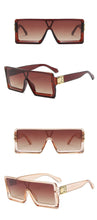 将图片加载到图库查看器，New Design New Stylish New Classic New Black &amp; White Square Shape Sunglasses For Women New Fashionable Branded &amp; Oversized Sun Glasses For Men New Luxury Shades Sunglasses For Men &amp; Women
