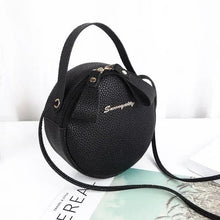 将图片加载到图库查看器，Small Circular Bag For Women And Girls Fashionable Single Shoulder Slung Mobile Phone Ladies Purse Women's Crossbody Messenger Gift Bags
