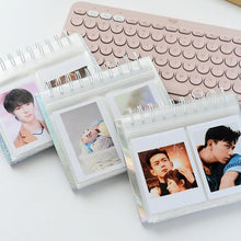 Load image into Gallery viewer, New Desktop Mini  Standing Polaroid Photo Album Scrapbooking Photocards album for cards stamps Photo Frame Instar Tabletop Flip Calendar Photo Album Gifts For Everyone
