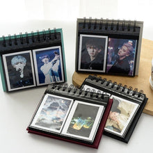 Load image into Gallery viewer, New Desktop Mini  Standing Polaroid Photo Album Scrapbooking Photocards album for cards stamps Photo Frame Instar Tabletop Flip Calendar Photo Album Gifts For Everyone
