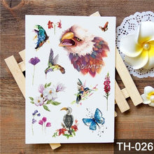Load image into Gallery viewer, New Different Animals Waterproof Temporary Sticker Tattoo Cute Little Colorful Children Tattoos
