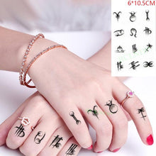 Load image into Gallery viewer, New Different Waterproof Temporary Tattoo Cute Fox Dog Luxury Animal Stickers Tattoo Colorful Modern Design For Adults Kids
