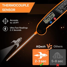 Load image into Gallery viewer, New Digital Kitchen Food Thermometer For Meat Water Milk Cooking Food Probe BBQ Electronic Oven Thermometer Food Thermometer Waterproof Probe With Backlit Sensing Kitchen Cooking Food Thermometer For Meat Water Milk Cooking Food BBQ  Kitchen Tools
