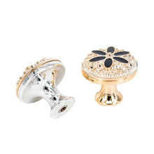 Load image into Gallery viewer, New Door Handles Furniture Handles Coffee Table Handle Cabinets And Drawer Knob Kitchen Furniture Accessories  Cabinet Knobs Flower Drawer Knobs Pull Handles

