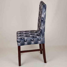 将图片加载到图库查看器，New Elastic Spandex Fibre  Chair Cover For Wedding Banquet Hotel Antifouling Fiber Standard Office European Stretch Spandex Removable Washable Dining Chair Protector Slipcovers for Hotel Dining Room Ceremony Banquet Wedding Party
