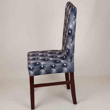 将图片加载到图库查看器，New Elastic Spandex Fibre  Chair Cover For Wedding Banquet Hotel Antifouling Fiber Standard Office European Stretch Spandex Removable Washable Dining Chair Protector Slipcovers for Hotel Dining Room Ceremony Banquet Wedding Party
