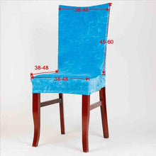 将图片加载到图库查看器，New Elastic Spandex Fibre  Chair Cover For Wedding Banquet Hotel Antifouling Fiber Standard Office European Stretch Spandex Removable Washable Dining Chair Protector Slipcovers for Hotel Dining Room Ceremony Banquet Wedding Party
