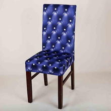 将图片加载到图库查看器，New Elastic Spandex Fibre  Chair Cover For Wedding Banquet Hotel Antifouling Fiber Standard Office European Stretch Spandex Removable Washable Dining Chair Protector Slipcovers for Hotel Dining Room Ceremony Banquet Wedding Party
